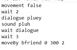 Cutscene Scripts